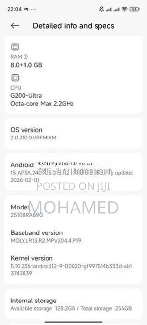 Xiaomi Redmi Note 15 Pro (Used)