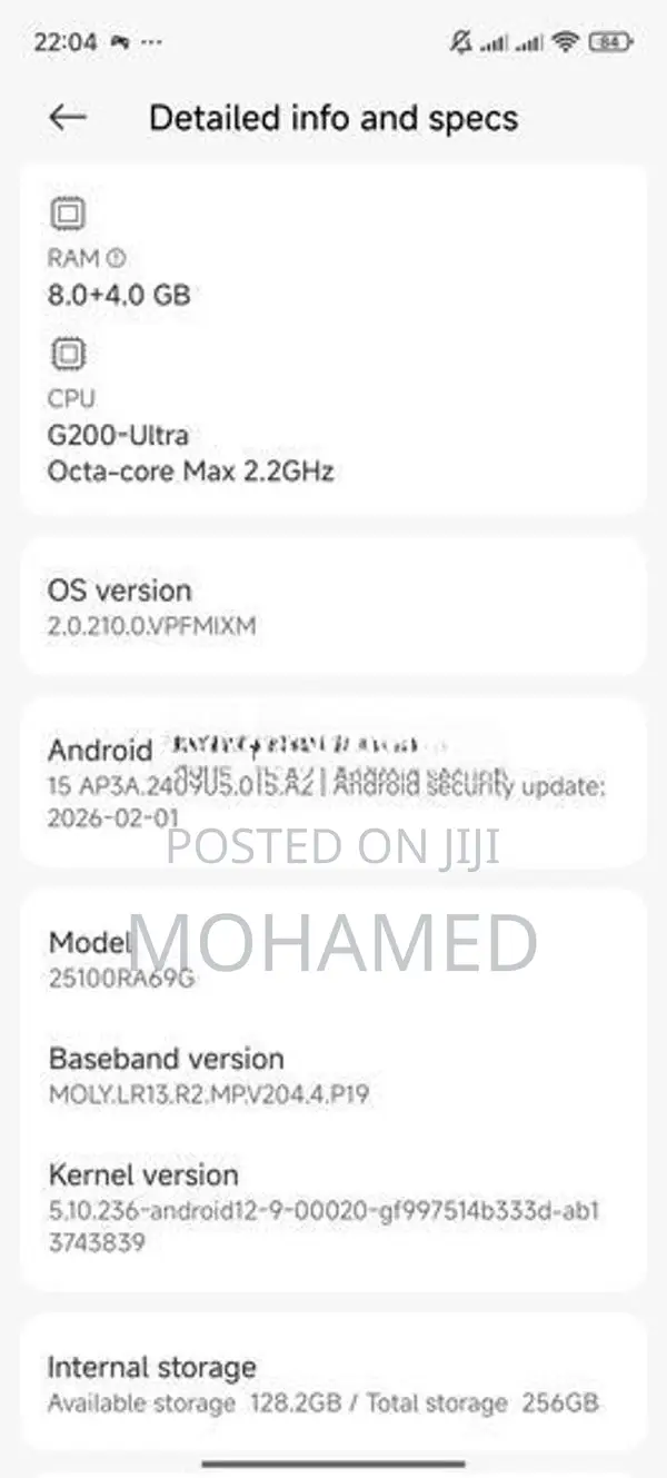 Xiaomi Redmi Note 15 Pro (Used)