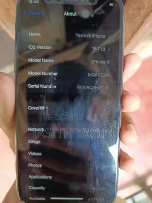 Apple iPhone X (Used)