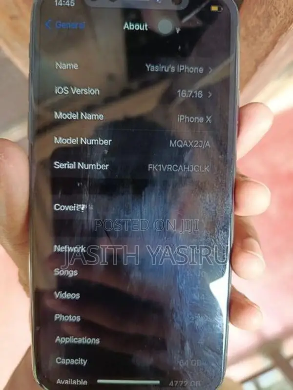 Apple iPhone X (Used)