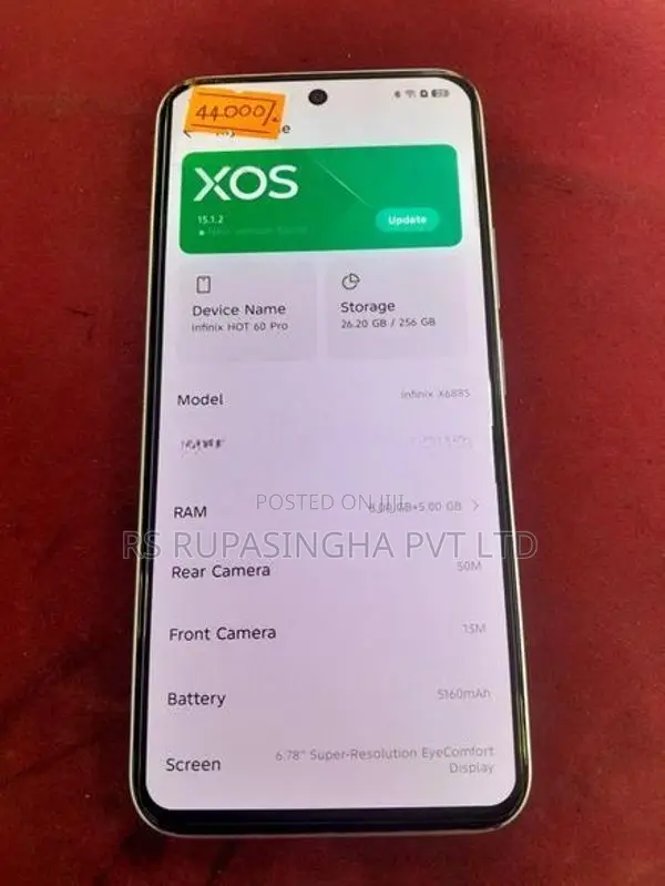Infinix Hot 60 Pro (Used)