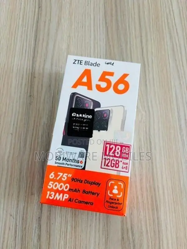 ZTE Blade A56 4GB 128GB (Used)
