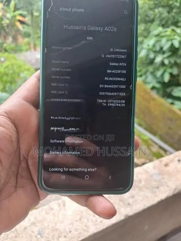 Samsung Galaxy A02s (Used)