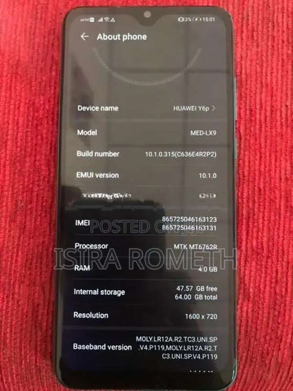 Huawei Y6p (Used)
