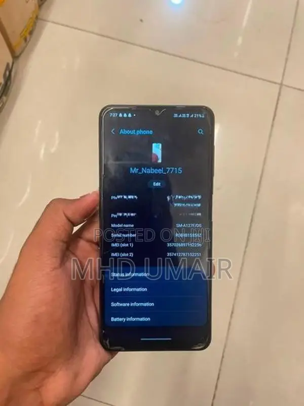 Samsung Galaxy A12 128GB (Used)