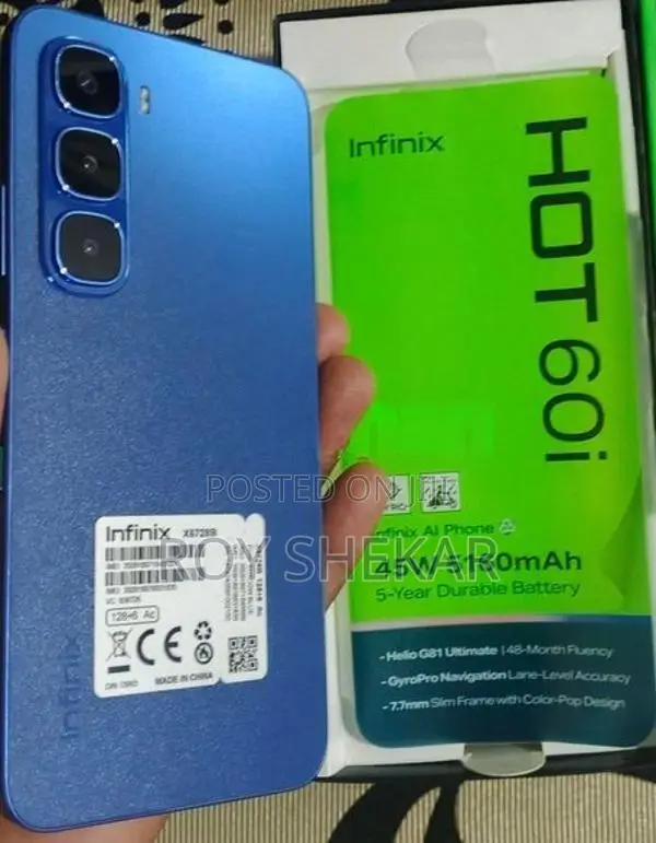 Infinix Hot 60i 6GB 128GB (Brand New)