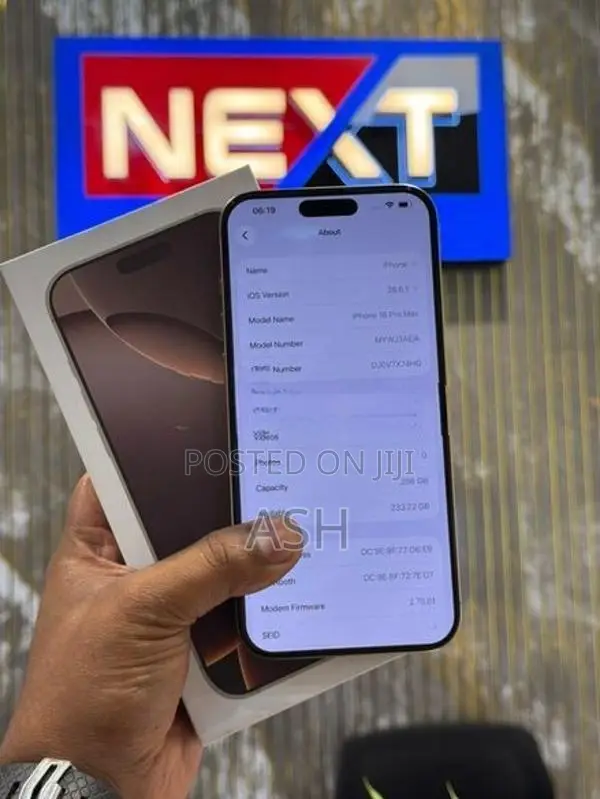 Apple iPhone 16 Pro Max 256GB (Used)