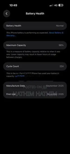Apple iPhone 17 Pro Max (Used)