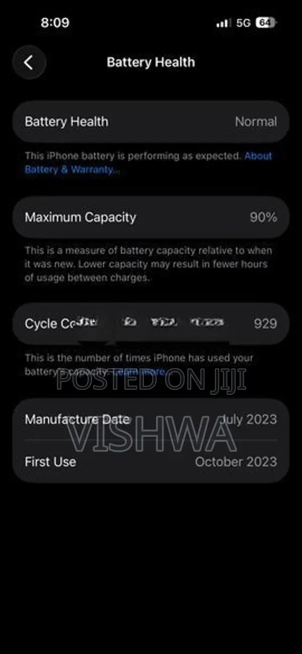 Apple iPhone 15 Pro 256GB (Used)