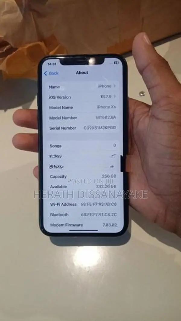 Apple iPhone XS 256GB Import (Used)
