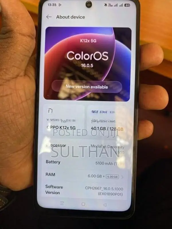 Oppo K12x 5G (Used)