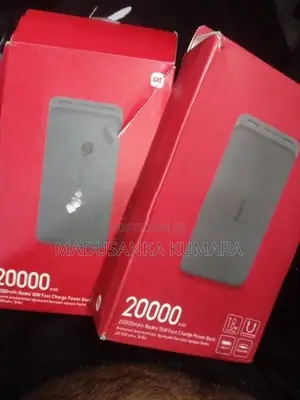 Redmi 20000mAh Fast Charge Power Bank