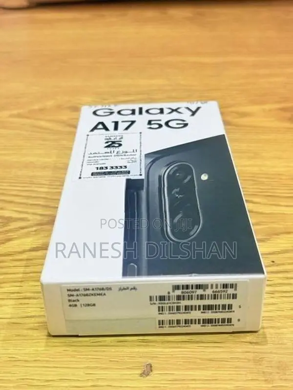 Samsung Galaxy A17 5G/4GB/128GB (Brand New)