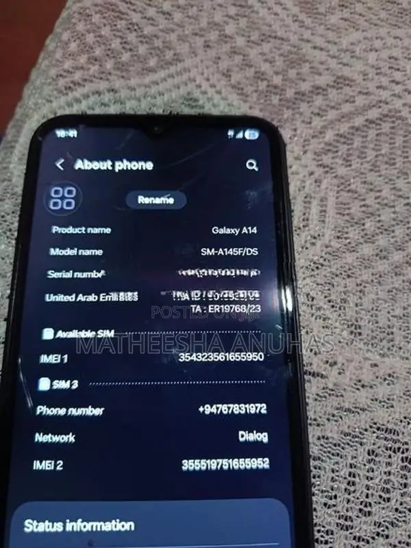 Samsung Galaxy A14 (Used)