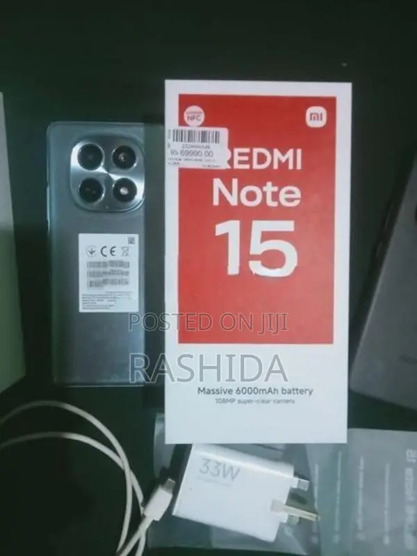 Xiaomi Redmi Note 15 6GB 128GB (Used)