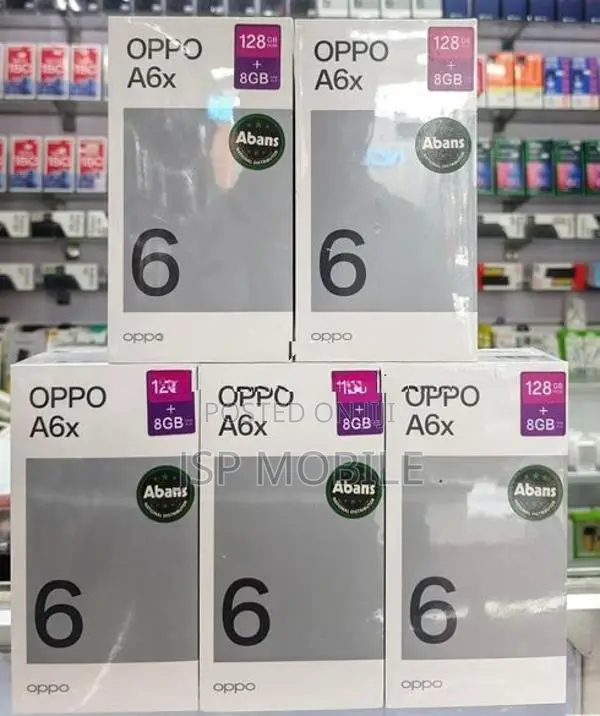 Oppo A6x 4GB 128GB (Brand New)