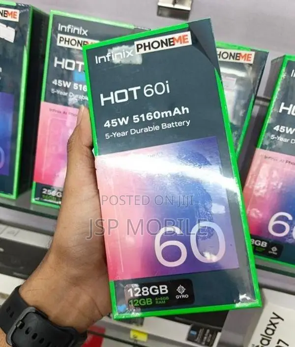 Infinix Hot 60i 6GB 128GB (Brand New)