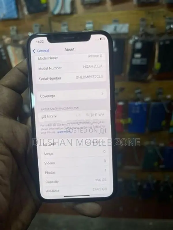 Apple iPhone X 256GB (Used)