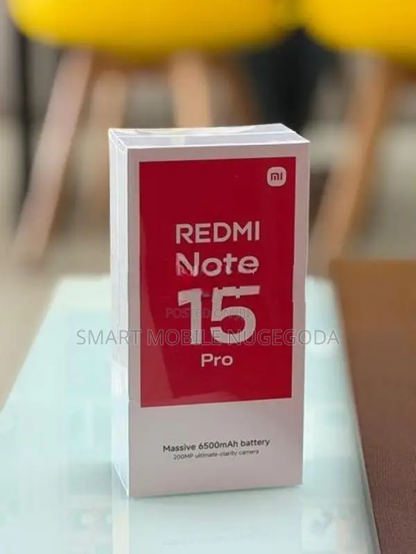 Xiaomi Redmi Note 15 Pro 8GB/256GB 4G (Brand New)
