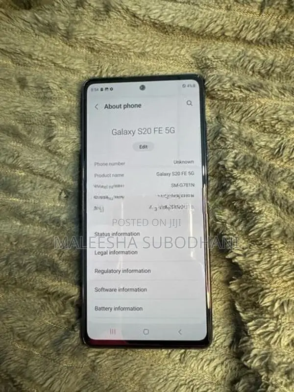 Samsung Galaxy S20FE (Used)