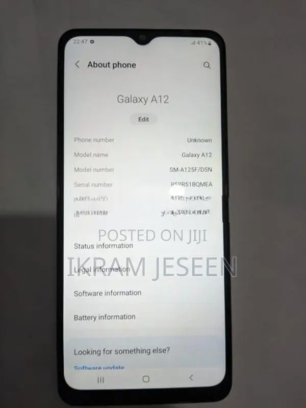 Samsung Galaxy A12 (Used)