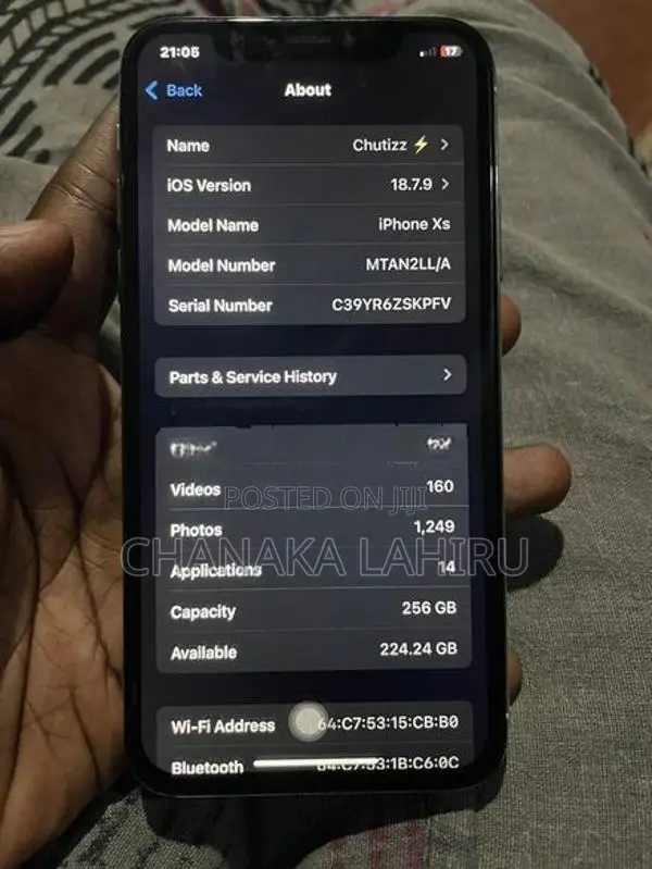 Apple iPhone XS 256GB (Used)