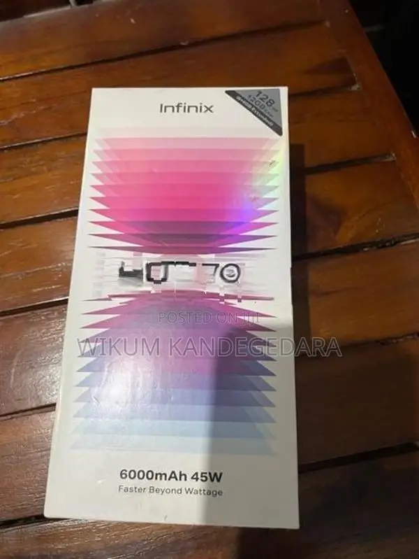 Infinix Hot 70 6GB 128GB (Used)