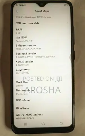 Vivo Y93 (Used)