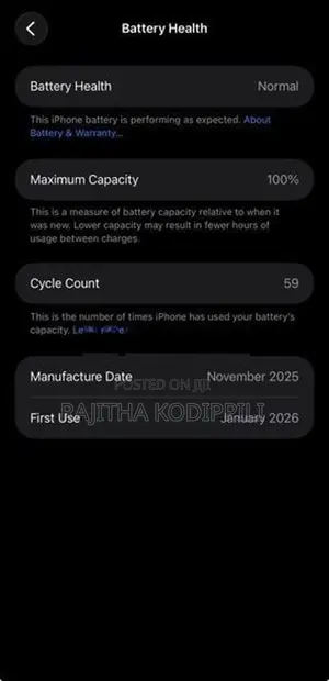 Apple iPhone 17 Pro Max XA (Used)