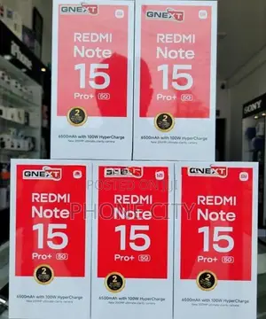 Xiaomi Redmi Note 15 Pro+ 5G 256GB Black (Brand New)