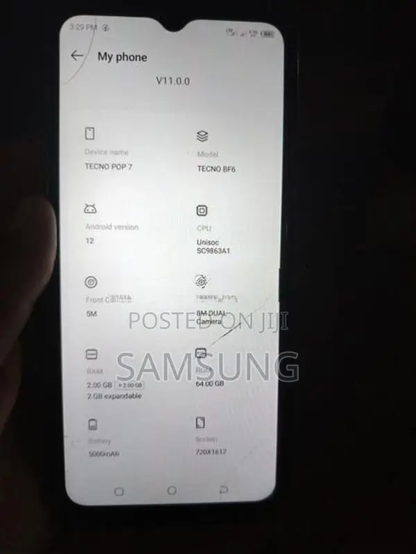 Tecno Pop 7 (Used)