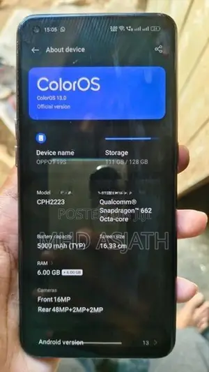 Oppo F19 108mp (Used)