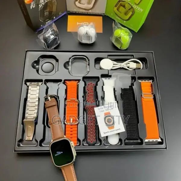 Dt900 Ultra 9 – Smart Watch + 7 Straps