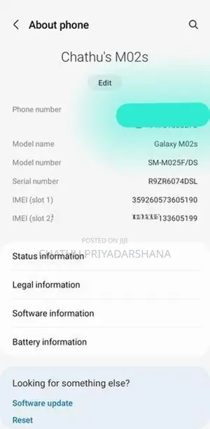 Samsung Galaxy M02s (Used)