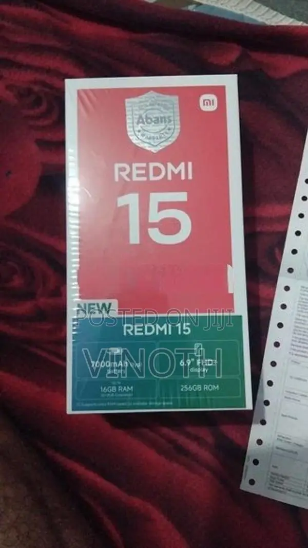 Xiaomi Redmi 15 (Brand New)