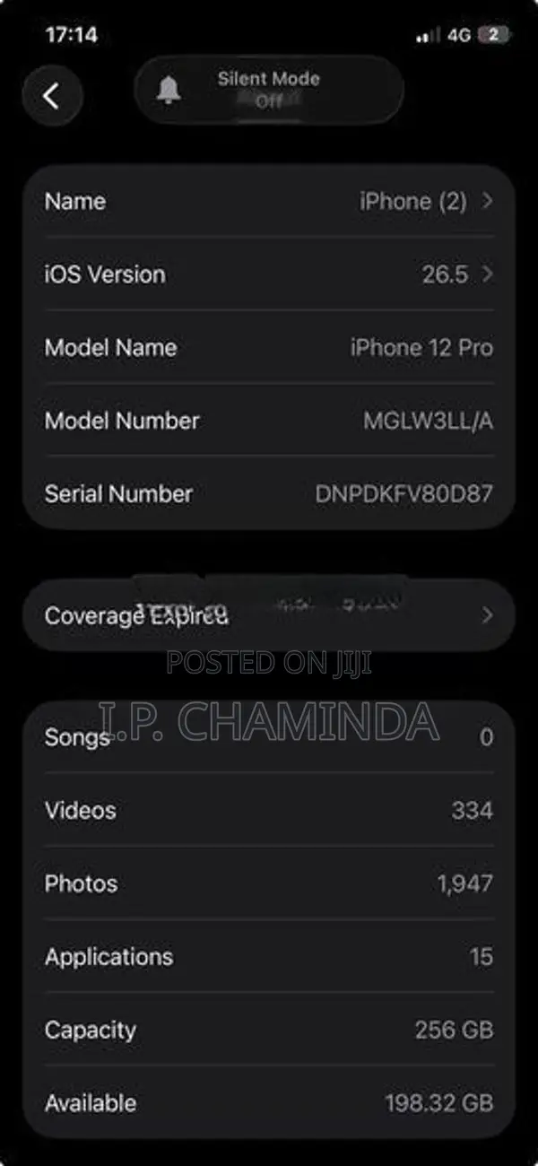 Apple iPhone 12 Pro (Used)