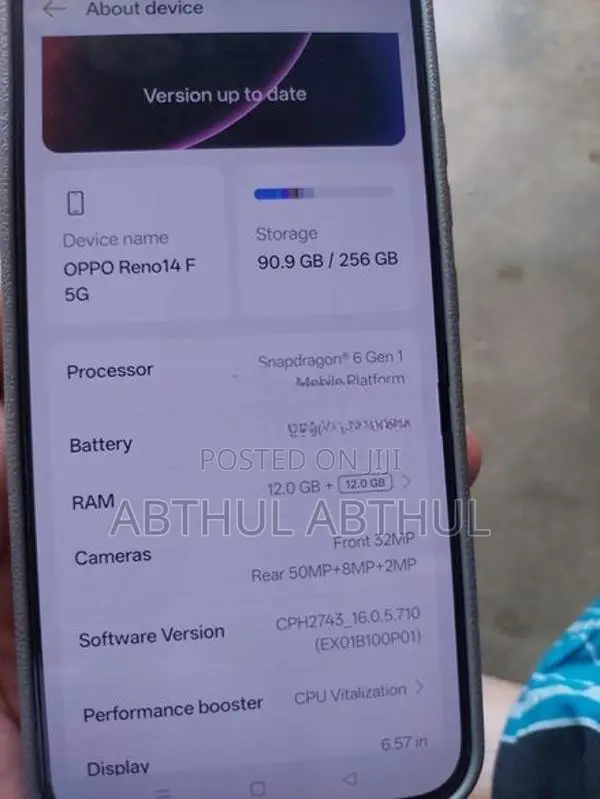 Oppo Reno 14F 5G (Used)