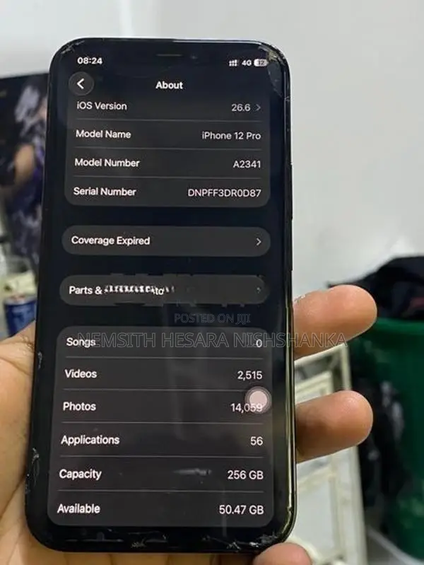 Apple iPhone 12 Pro 256GB (Used)