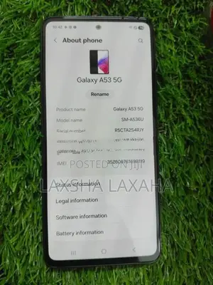 Samsung Galaxy A53 6GB 128GB (Used)