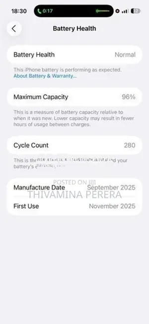 Apple iPhone 17 Pro Max (Used)
