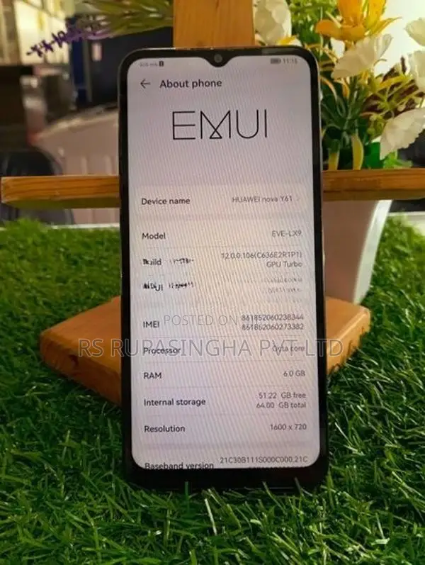 Huawei Nova Y61 6GB 64GB (Used)