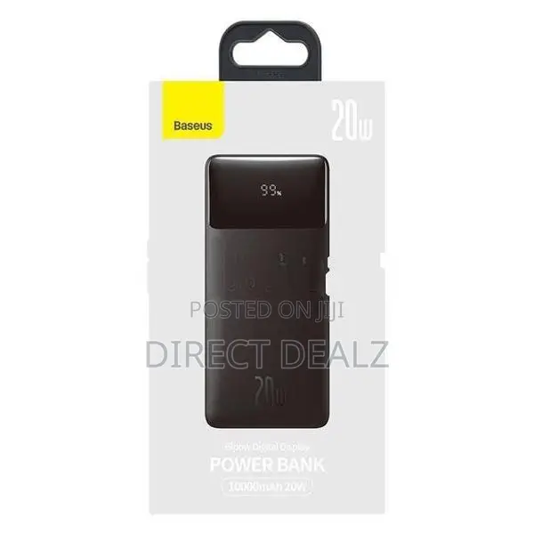 Baseus Bipow 20W 10000 Digital Display Power Bank
