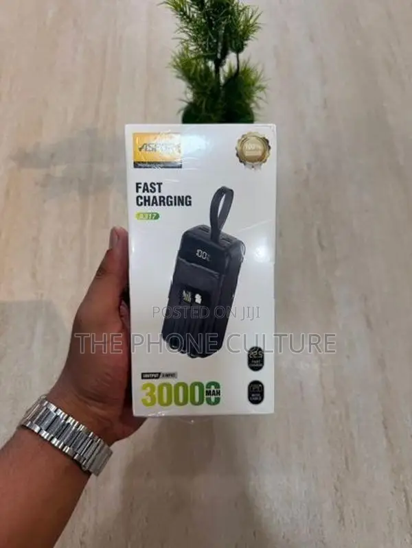 Aspor Fast Charger 30,000mAh Power Bank