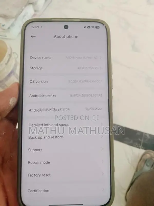 Xiaomi Redmi Note 15 Pro+ (Used)
