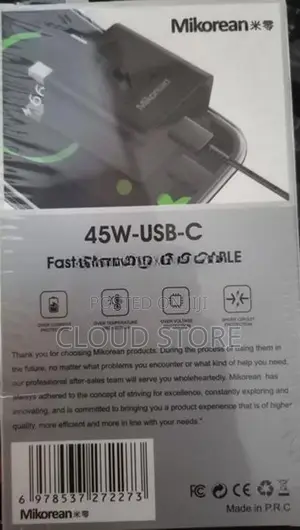 Mikorean 45W Fast Charger