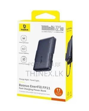 Baseus Enerfill FP21 – 10000mAh 22.5W Power Bank