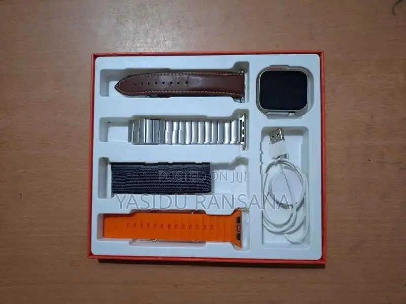 Ultra Y10 Smart Watch Straps + Box Pack (Used / For Parts)