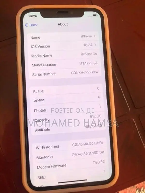 Apple iPhone XS (Used)