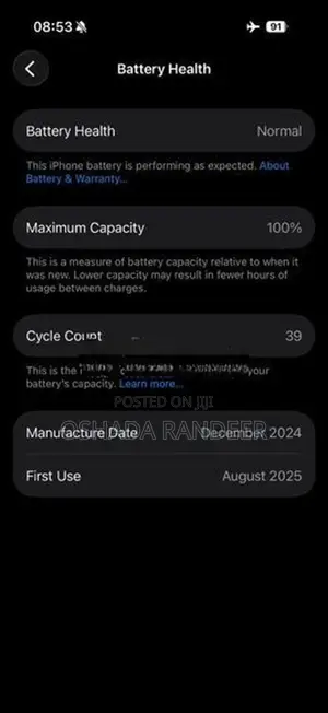 Apple iPhone 16 Pro 256GB (Used)