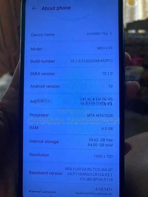 Huawei Y6p (Used)